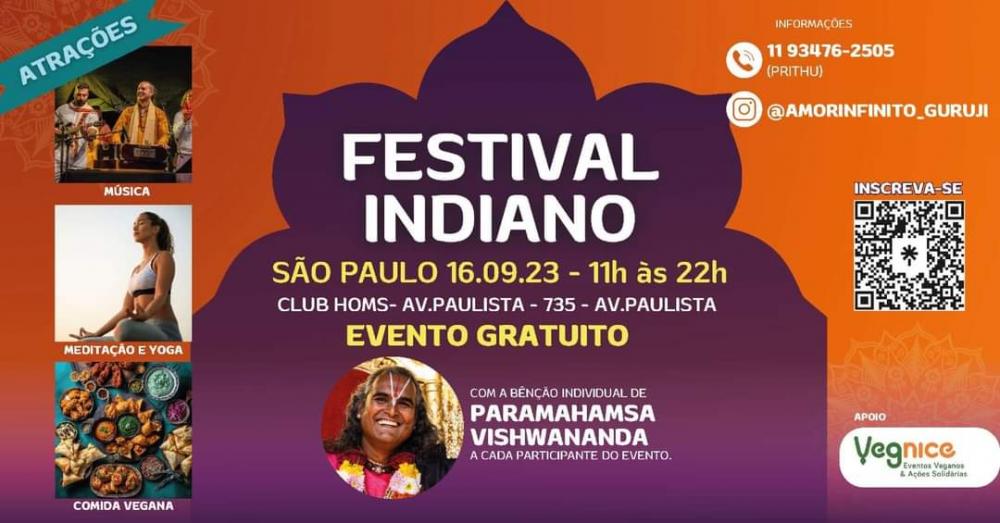 Festival Indiano Vegano: muito sabor e diversidade, Agemt